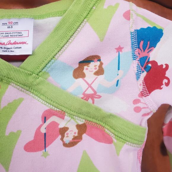 Hanna Andersson Size 3 90 cm Princess Fairy Nutcracker Pink Shirt Organic Cotton - Picture 6 of 14